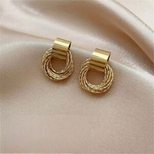 Multi Layer Hoop Drop Earings
