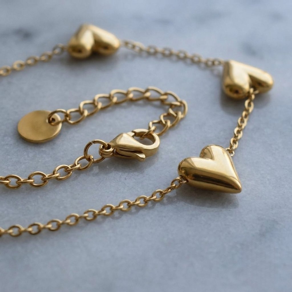 The Amour Trio Heart Bracelet - Image 2