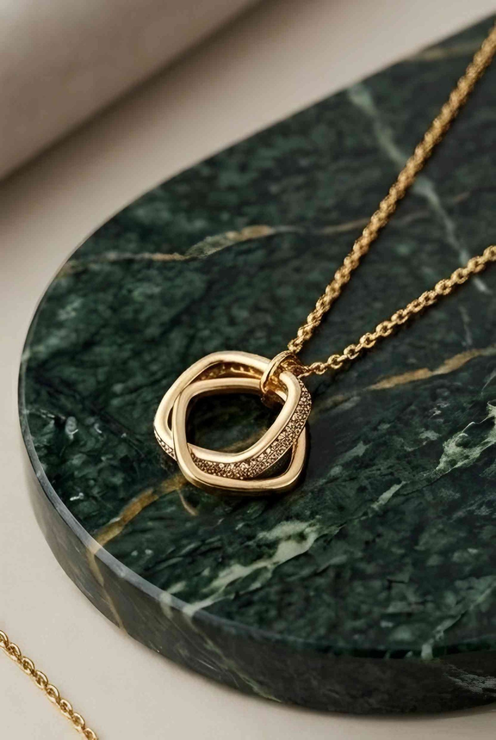 Harmony Loop Pendant Necklace - Image 3