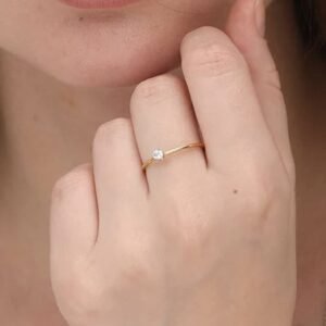 lover gold ring