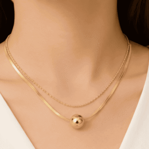 Lumina Double-Layer Medallion Pendant